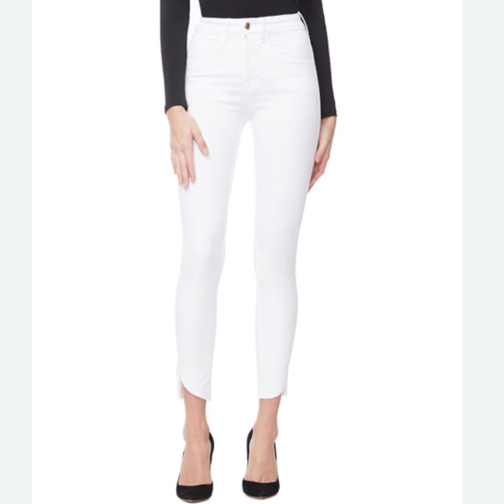 Good American White Skinny Jeans